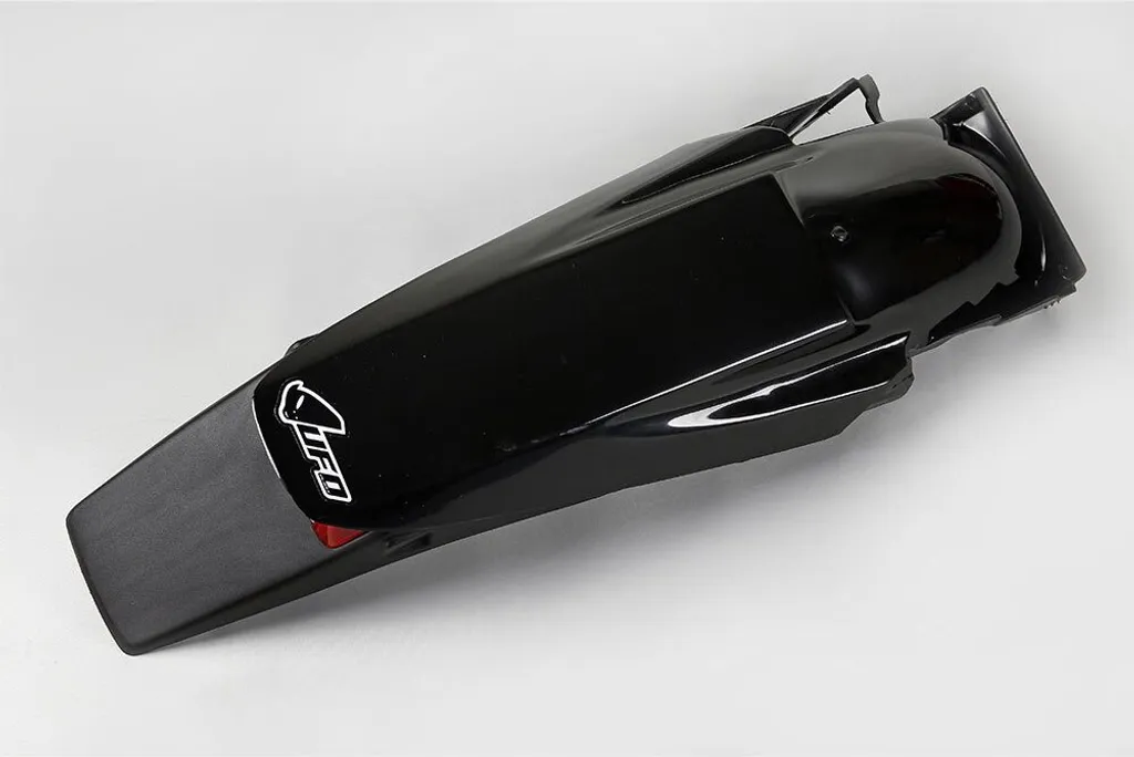 Garde-boue arrière UFO PLAST noir pour KTM EXC SX 125 à 620 de 1998-2003