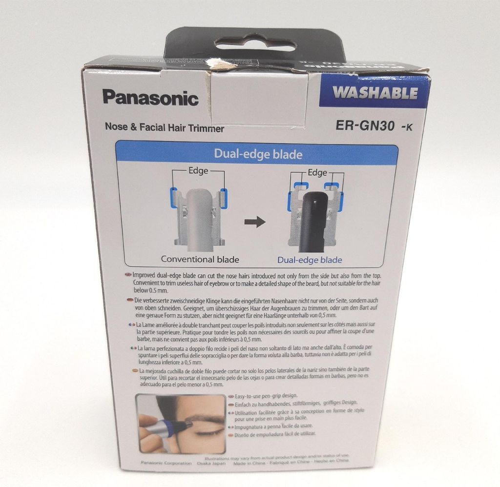 Trymer do włosów w nosie Panasonic ER-GN30 Zdjęcie produktu 33
