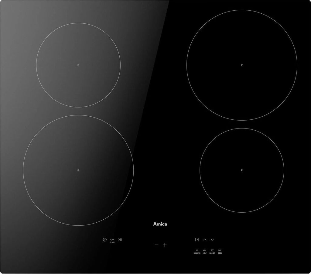 Plaque de cuisson à induction Amica PIH6540PHTUN 3.0 noir Image du produit 