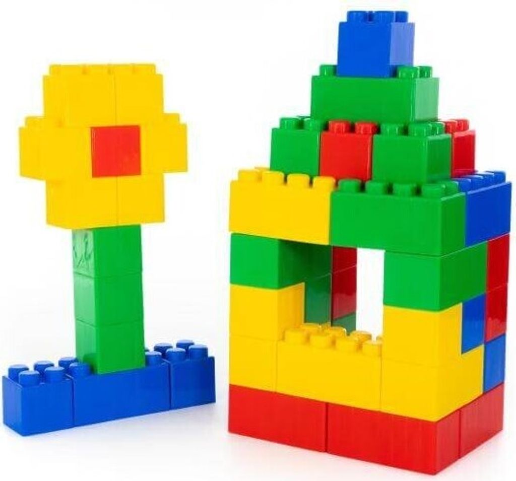 Polesie Wader 45-teiliges Bauklötzchen Set XXL 1450501 Produktbild 7