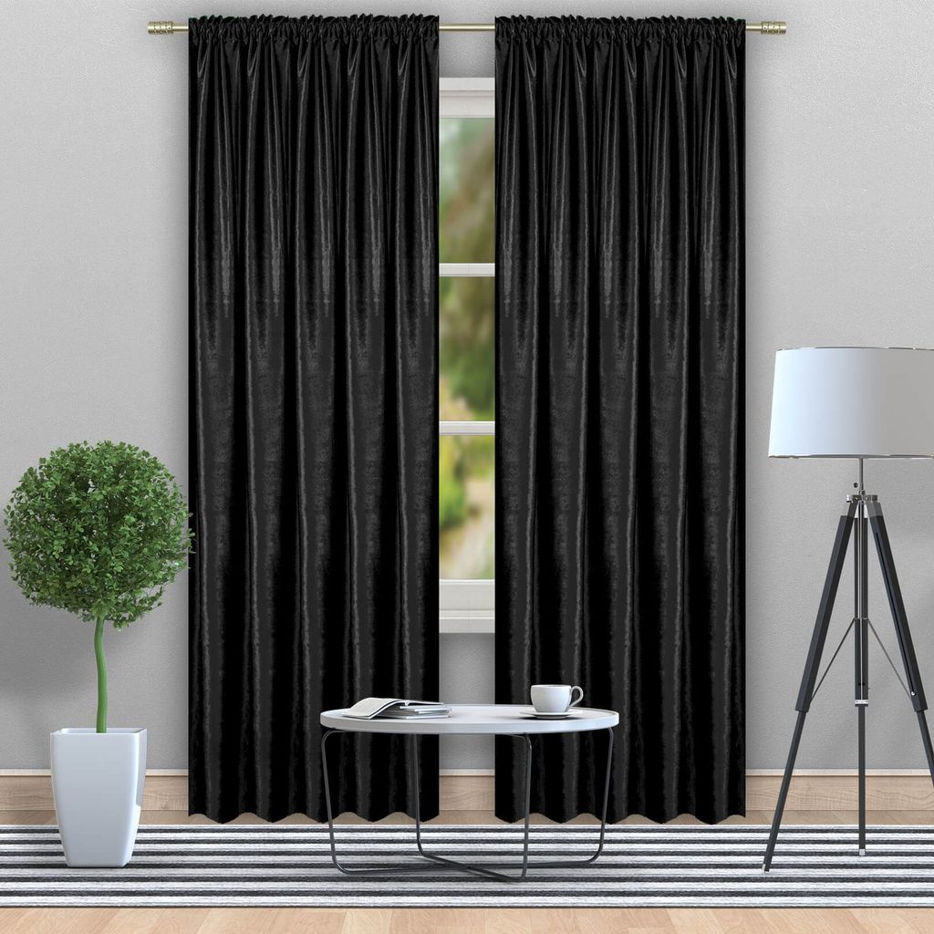 Verdunkelung Vorhang Velour Samt Velvet Blickdicht Produktbild 