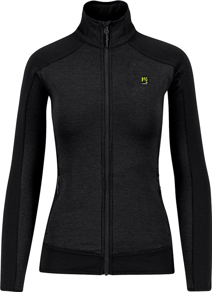 Karpos Odle Fleece Mit Durchgehendem Reißverschluss Schwarz M Damen Schwarz M