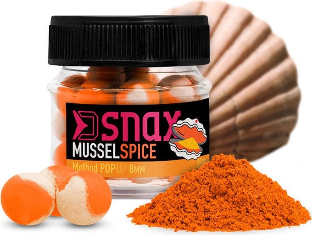 Delphin D Snax 10 mm 20 g Mussel-Pikant Pop up