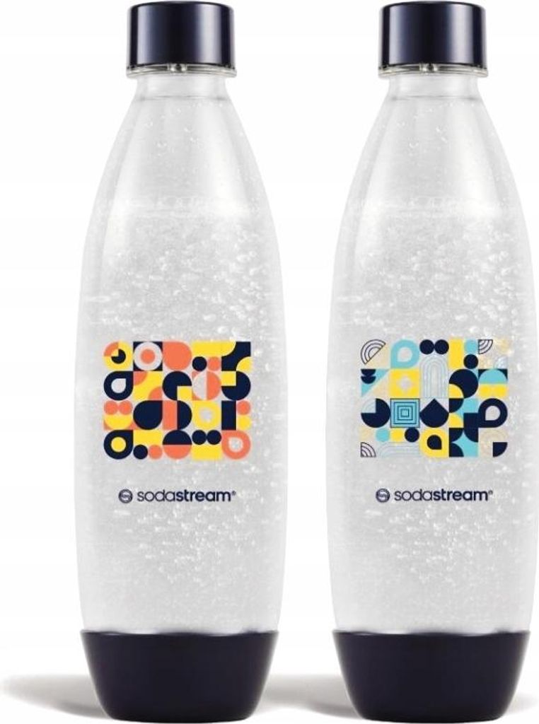Sodastream Flasche 2X 1L Geometrie Mosaik Produktbild 