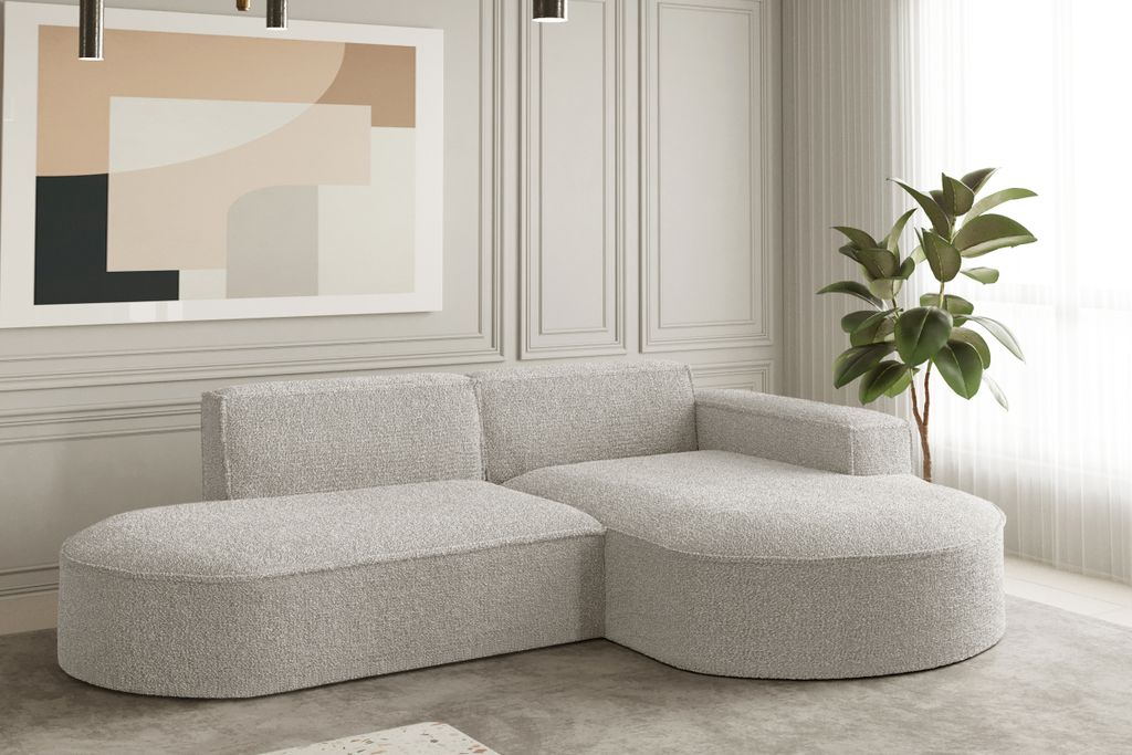 Kaiser Möbel Ecksofa Designer MODENA STUDIO stoff LOOP Produktbild 