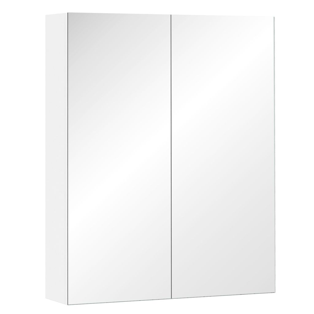 HOMCOM Armoire murale salle de bain avec miroir, 60 x 75 Image du produit 