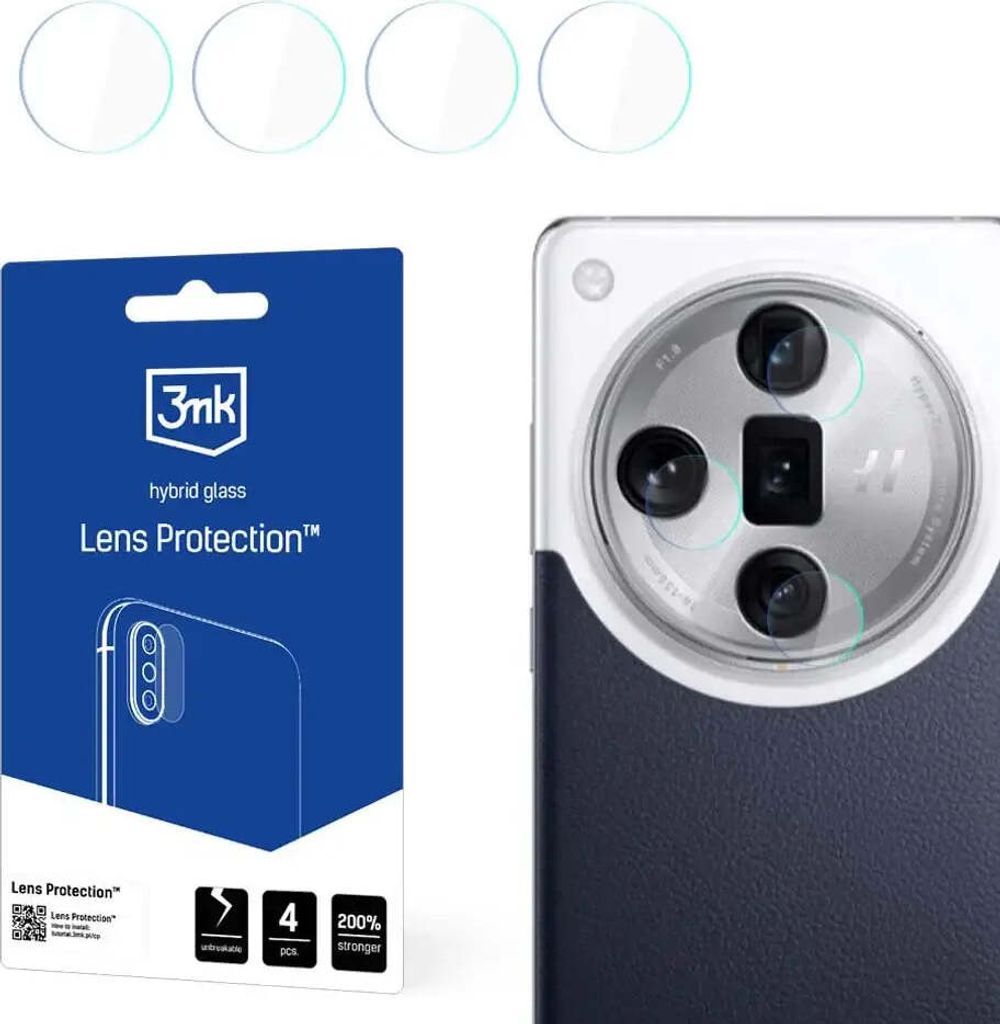 3mk Hybridglas Lens Protection für Oppo Find X7 Ultra Produktbild 