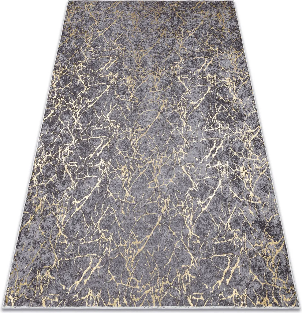 Grand Tapis Design Marbre pour Salon et Chambre 160x220 cm Lavable