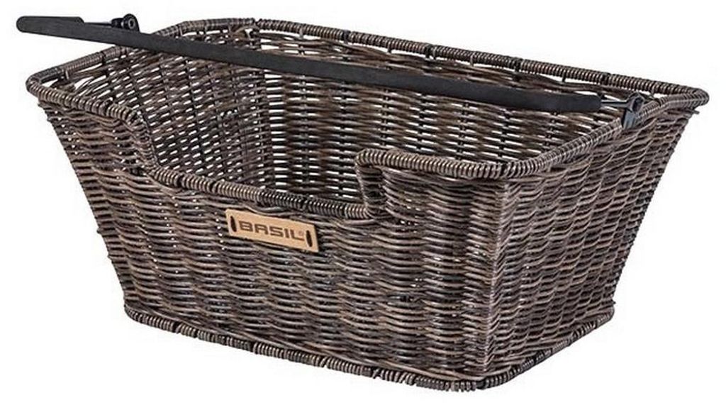 Basil Capri Rattan Look fietsmand 42 x 32 x 20 cm - Nature Productafbeelding 