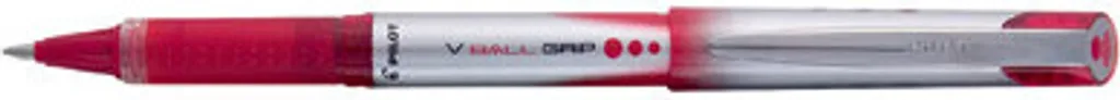 Pilot V-Ball Grip Rouge BLN-VBG-7 : Roller Ergonomique à Débit Régulé - 2