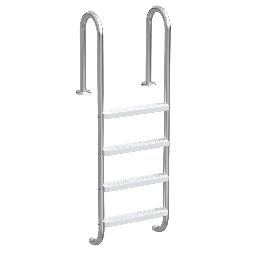 Nerezový rebrík do bazéna XMTECH so 4 stupňami 157 cm - Obrázok produktu 
