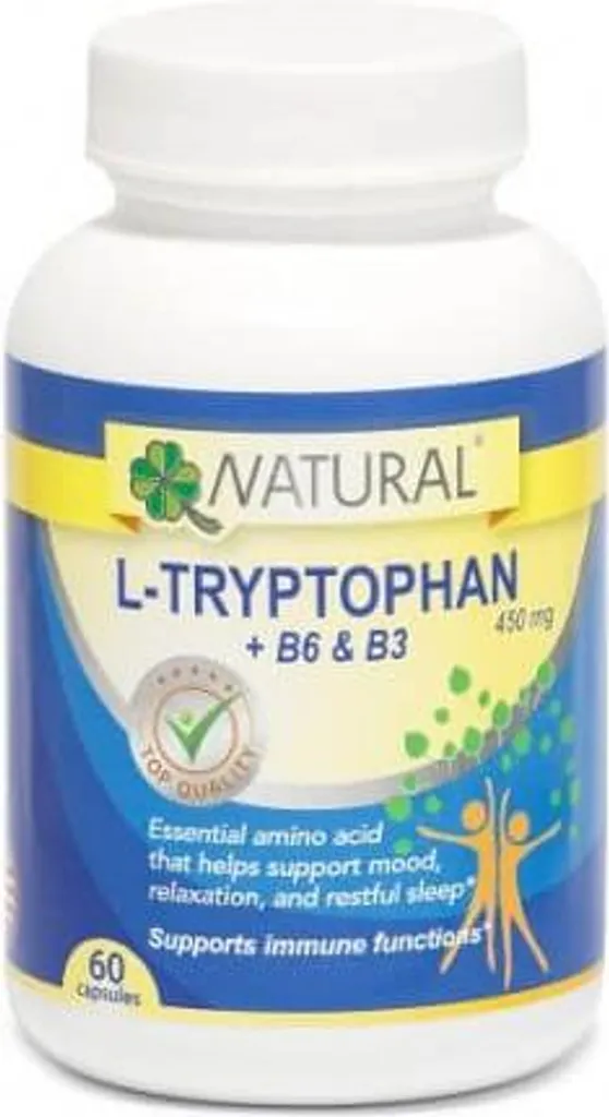 L-Tryptophane 450 mg : Solution Stress et Sommeil Difficile - 60 Gélules
