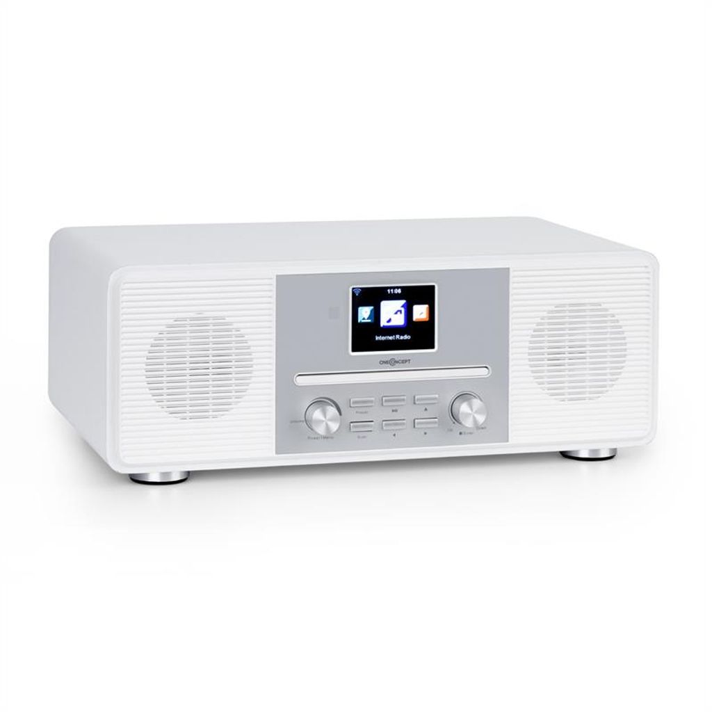 CD/MP3 Boombox mit WLAN-Internet/DAB+/UKW-Radio, USB, Bluetooth®