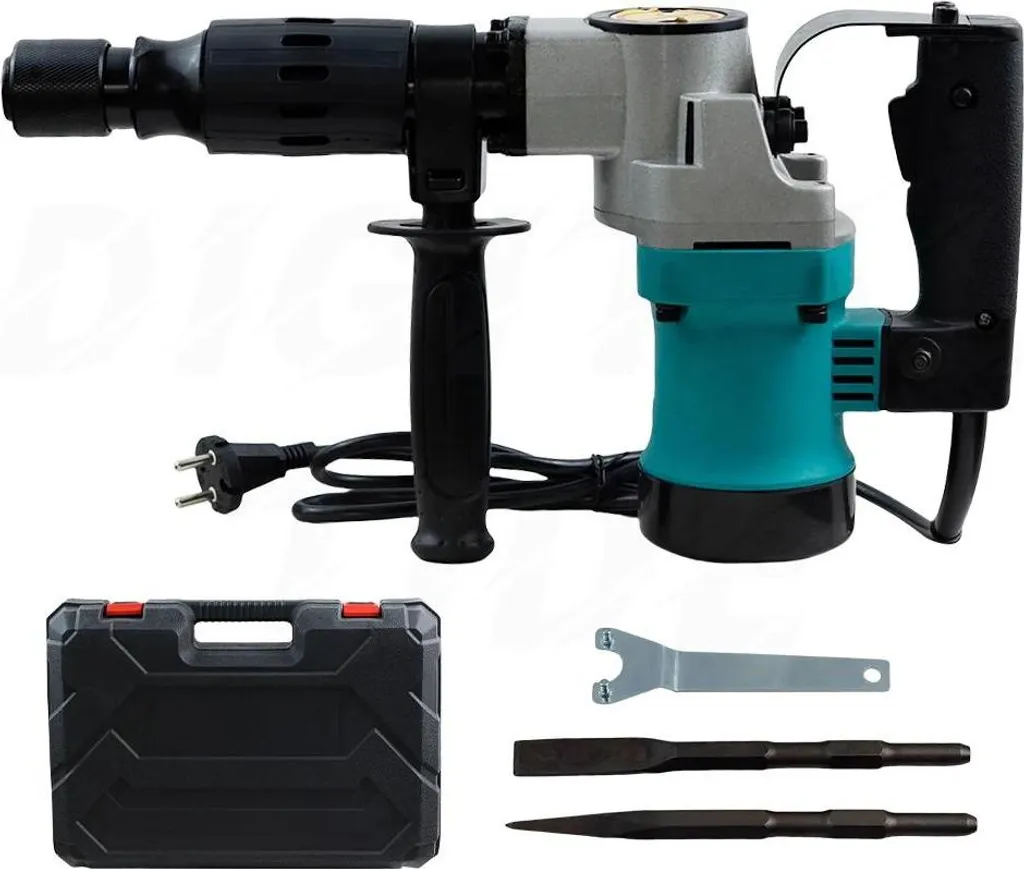 Perforateur burineur filaire 1200W polyvalent pour béton et brique