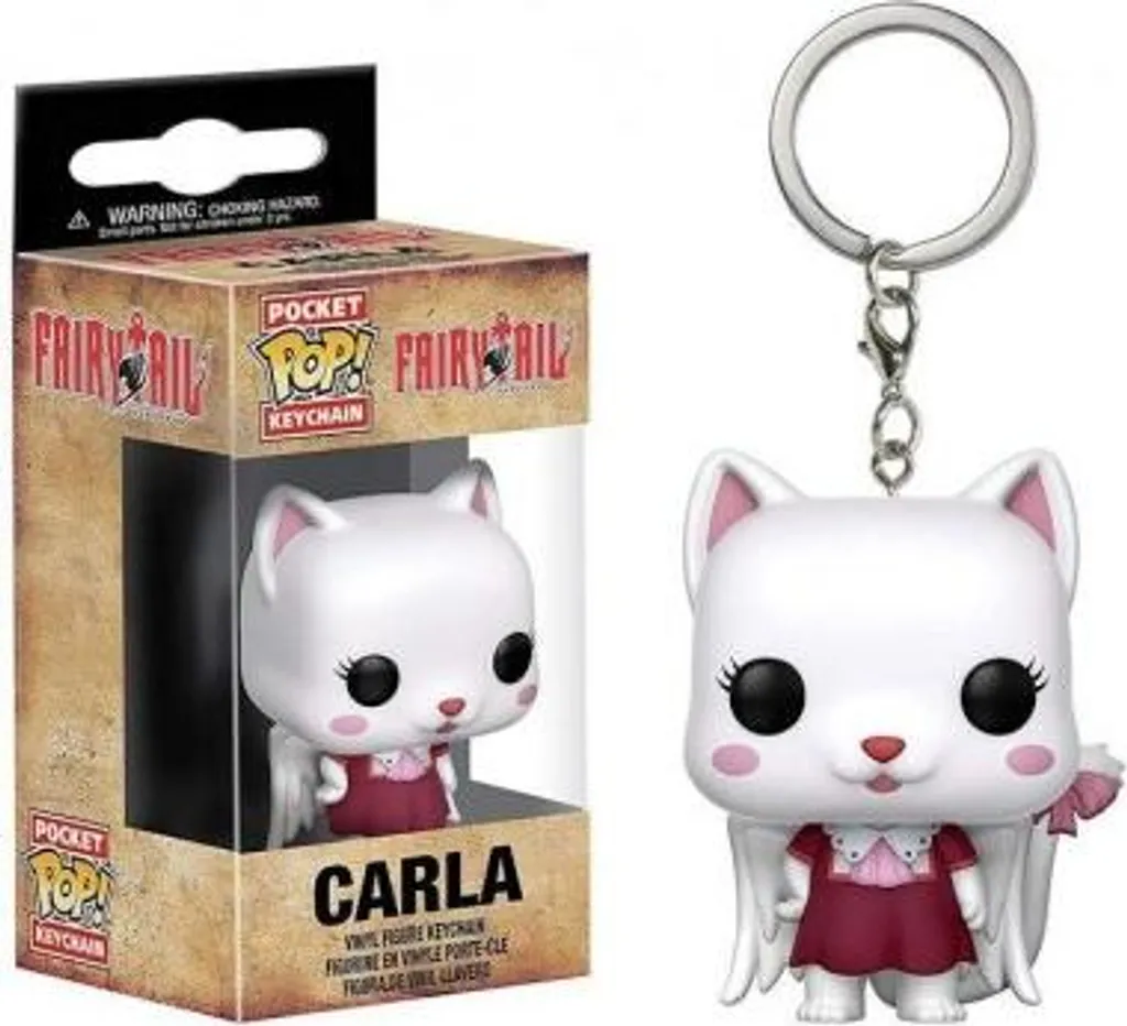 Ne Perdez Plus Vos Clés avec le Porte-clés Happy Fairy Tail Funko Pop