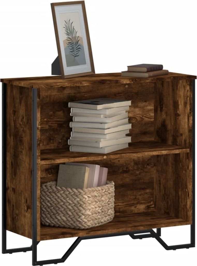Maison Exclusive - Bücherregal Räuchereiche 80x31x74,5 cm Holzwerkstoff