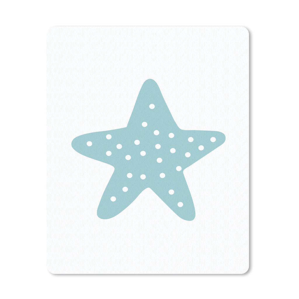 MuchoWow Mauspad Mousepad Stern - Punkte - Pastell - Mädchen - Jungen - Kinder 30x40 cm - Mousepads - Maus Mat - Pad - Mausunterlage - Mausmatten