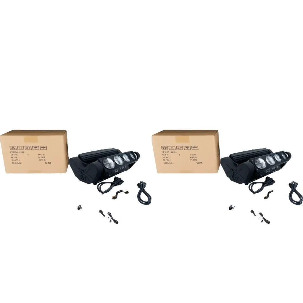 Lyre LED Spider 8x15W RGBW - Éclairage Robotisé pour Soirée et Club