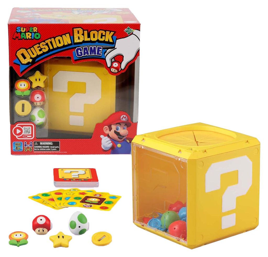 EPOCH Łąki Marzeń Super Mario Gra blokowa z pytaniami Zdjęcie produktu 