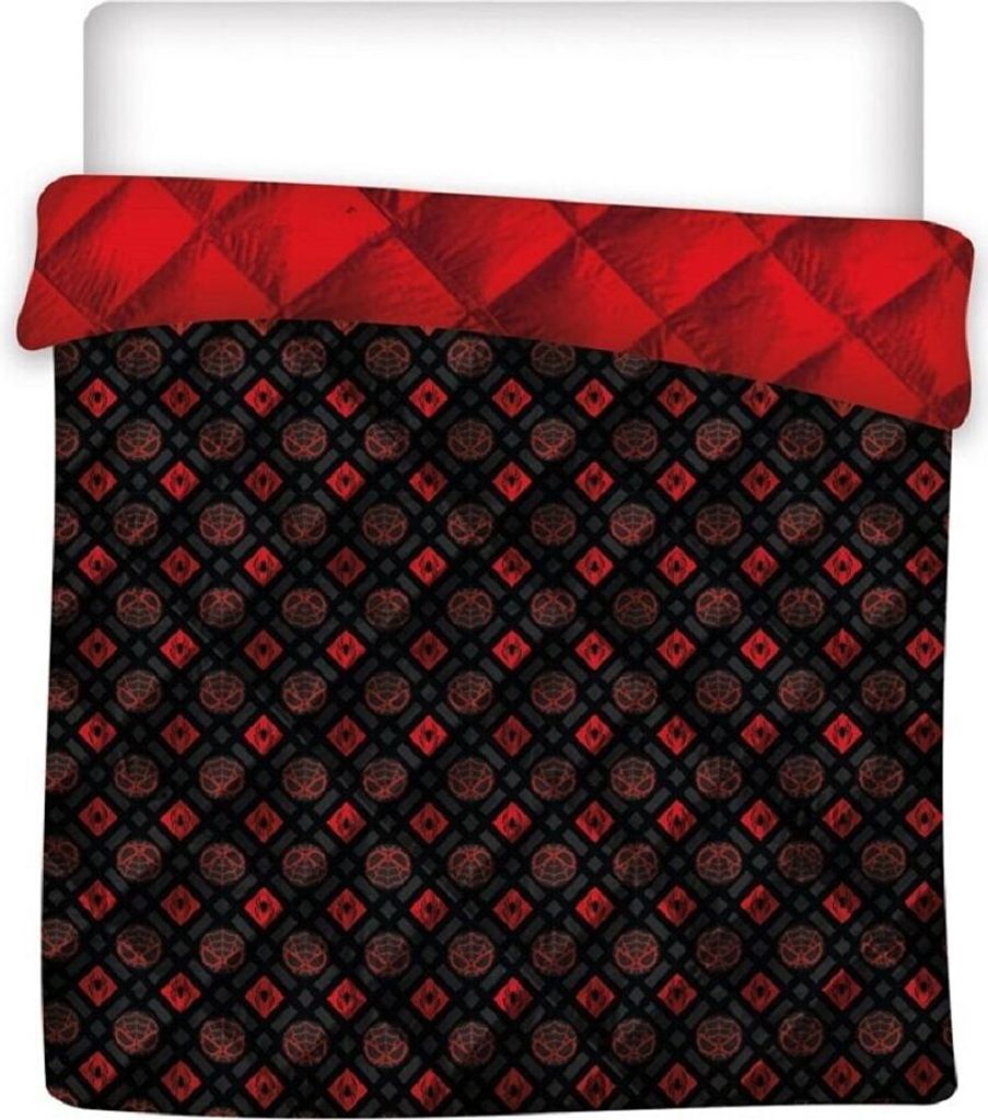 Bedruckte Bettdecke - Spiderman-Kopf - 240x220 cm