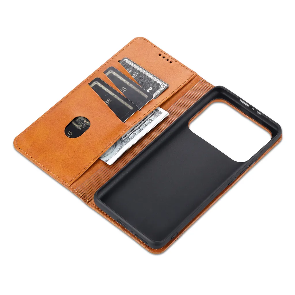 Custodia Flip Xiaomi Mi 11 Ultra: Portafoglio in Pelle Verde e Supporto - 6