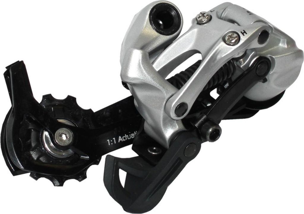 SRAM 00.7515.082.020 X5 9-fach Schaltwerk, langer Käfig (max. 36 Zähne), Alu, silber