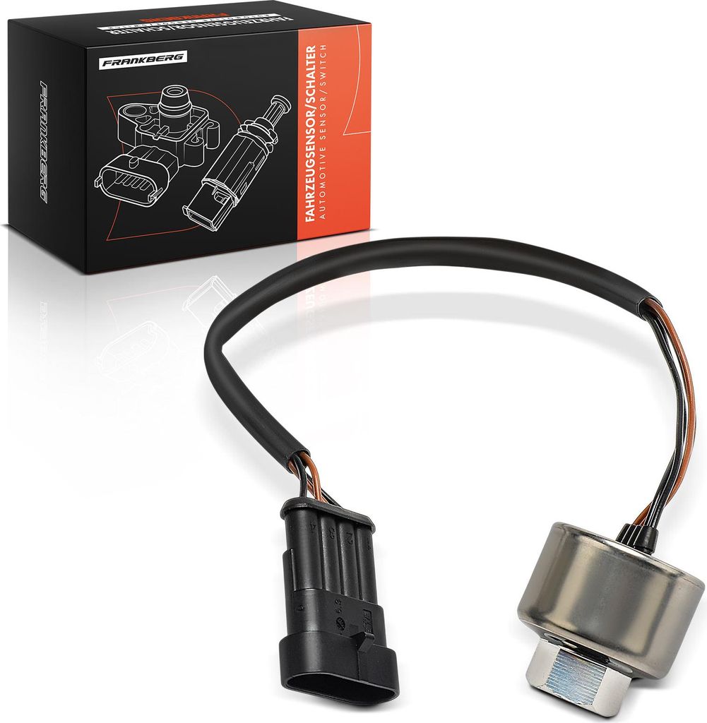 Frankberg 1x Druckschalter Klimaanlage für Fiat Cinquecento Ducato Tempra SW Tipo 170 230 159