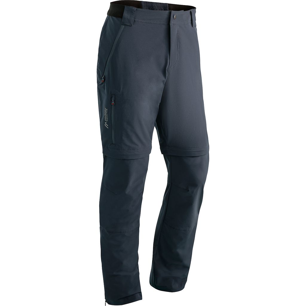 Maier Sports Herren Zip-Hose Norit 2.0 Herren 68309 Dunkelgrau 52