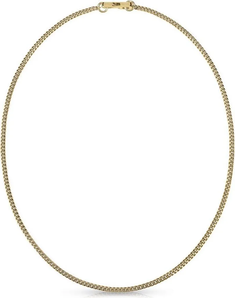 Collier Guess homme JUMN01331JWYGT/U : un bijou doré inaltérable