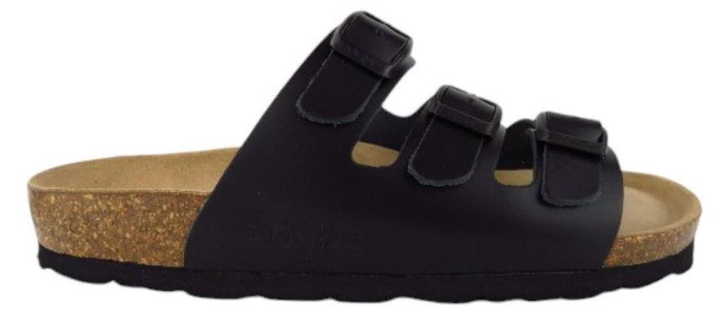 Rohde 3 Riemen Pantolette Schwarz : 39 Produktbild 