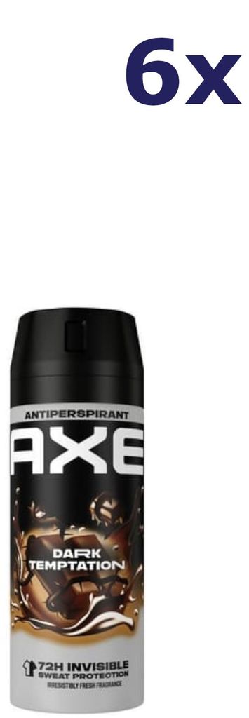 6x Axe Dark Temptation Antiperspirant v spreji 150 ml Obrázok produktu 