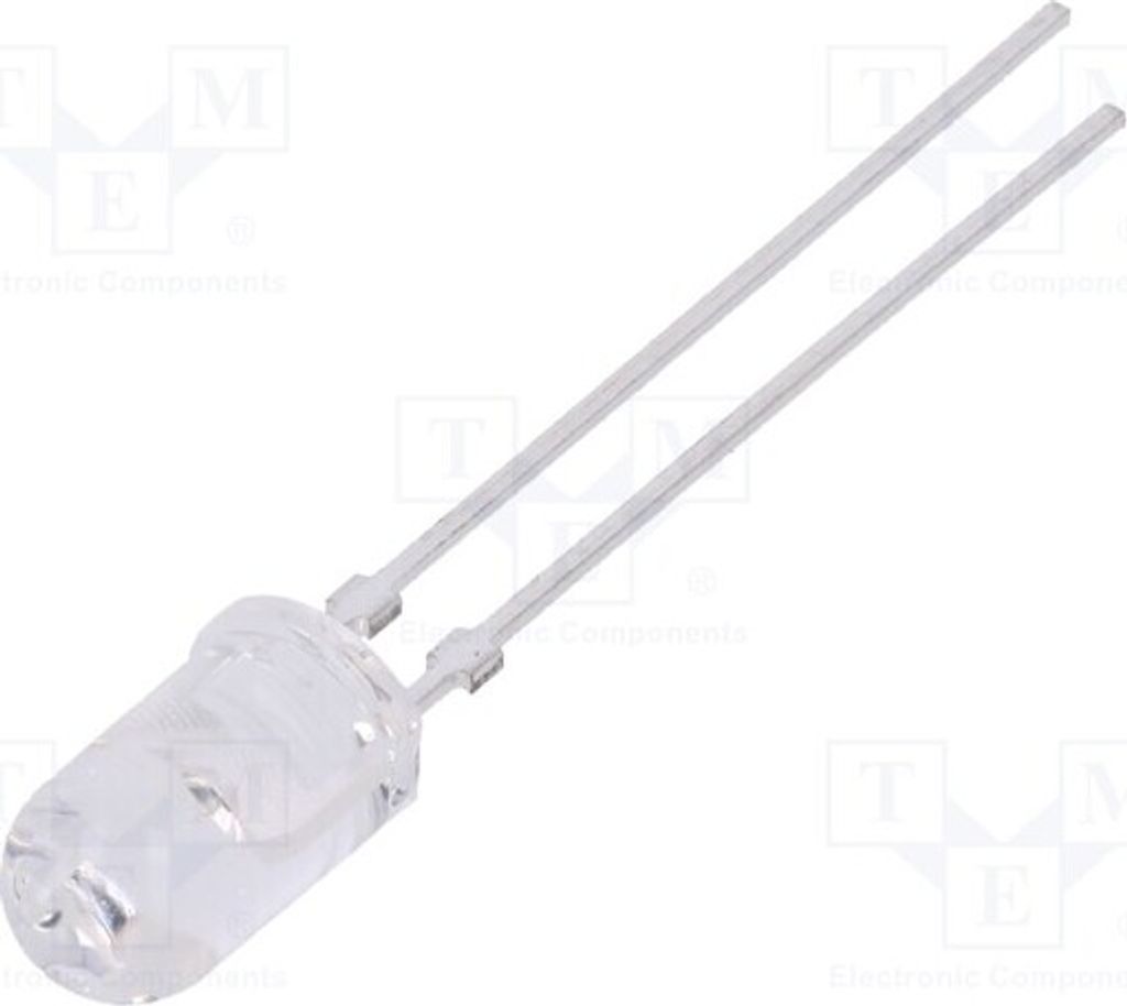 2x IR Sender transparent 90mW 18° 850nm 100mA THT 5mm 1,5÷1,8V TSHG5410 Infrarot-