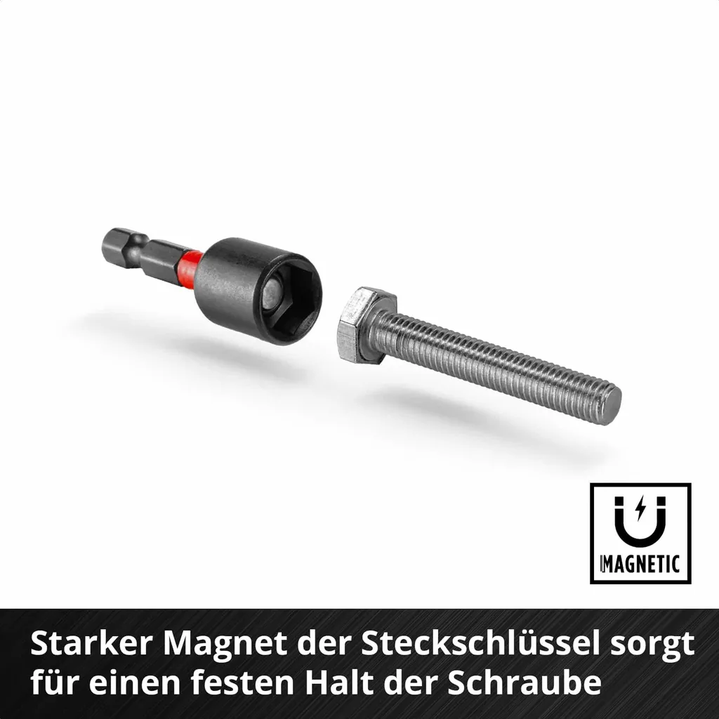 Set Einhell 49108773 M-Case 39 Pezzi: Punte HSS e Inserti Impact - 5