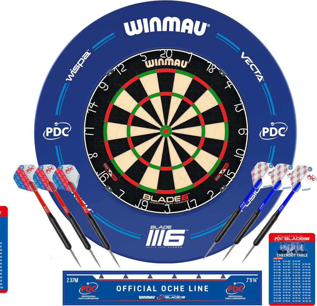 Winmau Blade 6 PDC Set cible fléchettes avec surround 5310 - 8