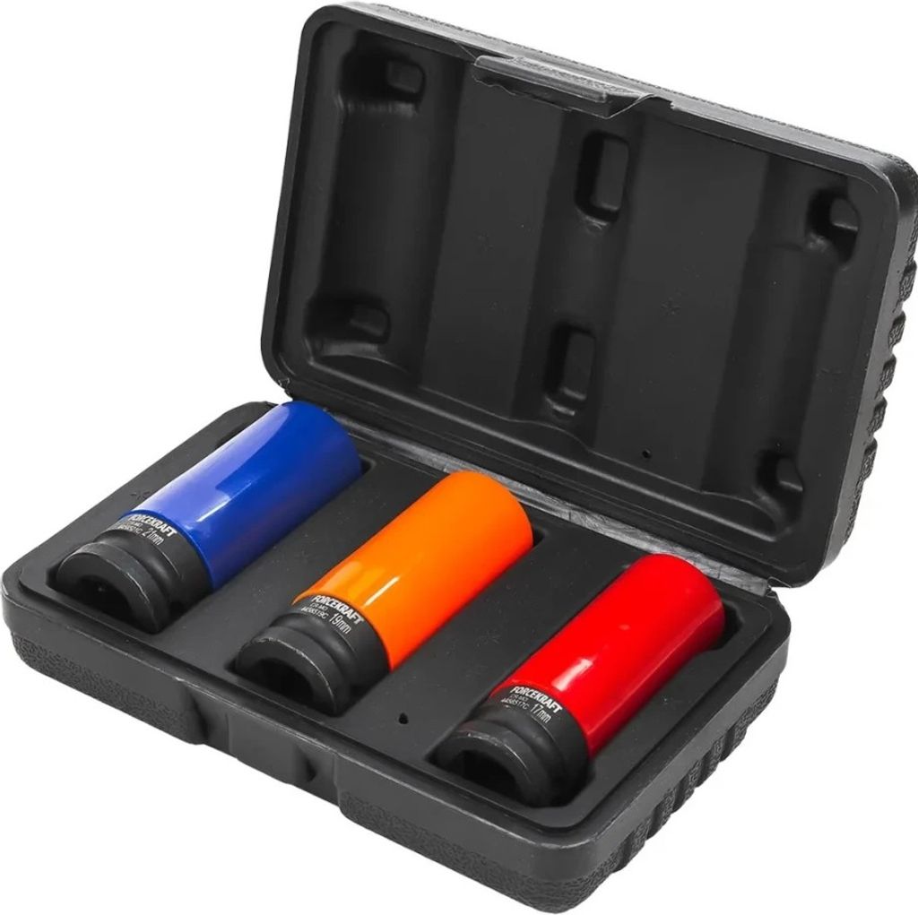 FORSAGE | Schlagschrauber Nüsse, 17, 19, 21mm, für Produktbild 
