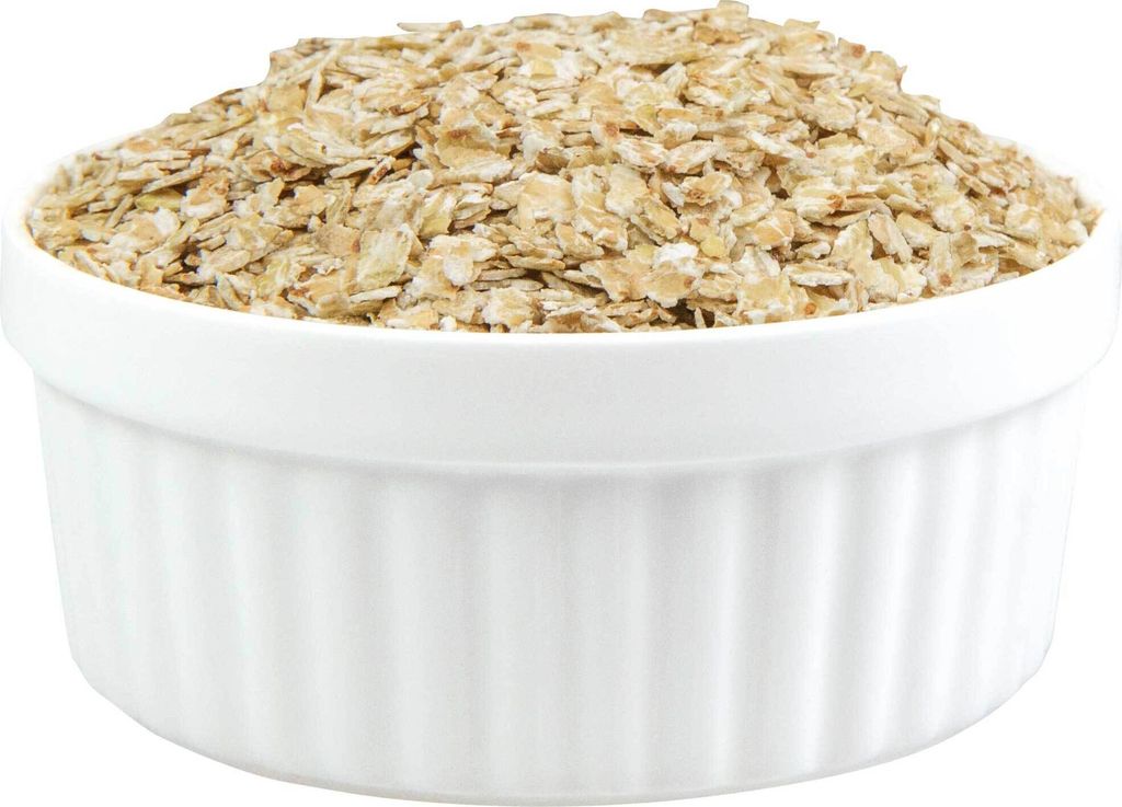 Schecker 1 kg Buchweizen Flocken - zum fettarmen Verlängern von Dosenfutter