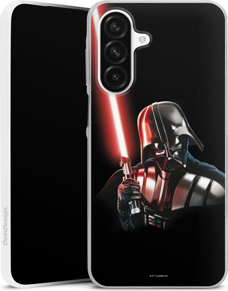 DeinDesign Slim Hülle für Samsung Galaxy A56 5G Silikon Case Ultra Dünn Handyhülle Darth Vader Fanartikel Star Wars