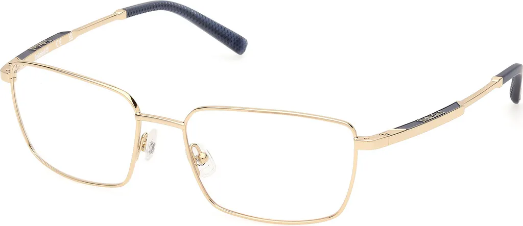 Monture Timberland TB50005 032 brillant or pâle 57/17/140 pour hommes
