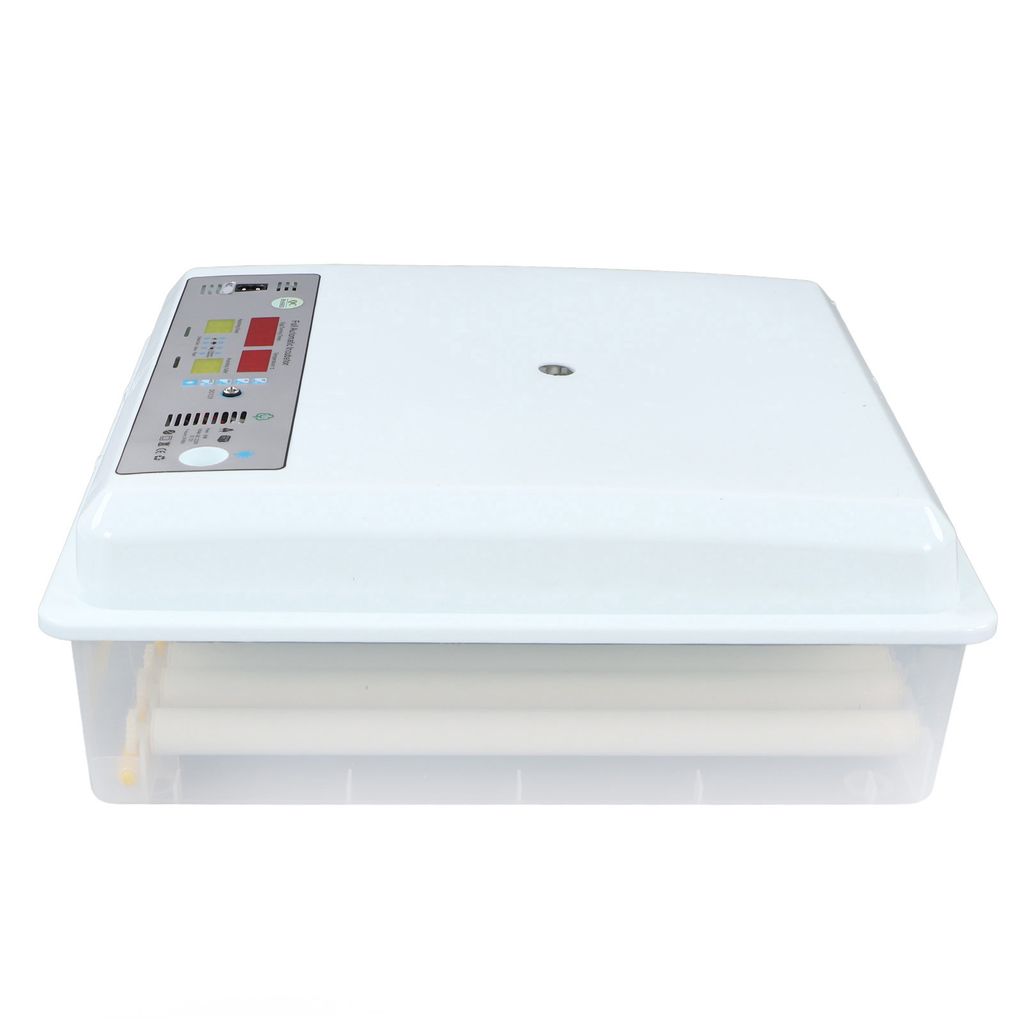 Eierbrutkasten Smart Multifunktional Digital mit automatischem Drehen Wasserzugabe für Brüten Huhn Ente Ei EU Stecker 220V