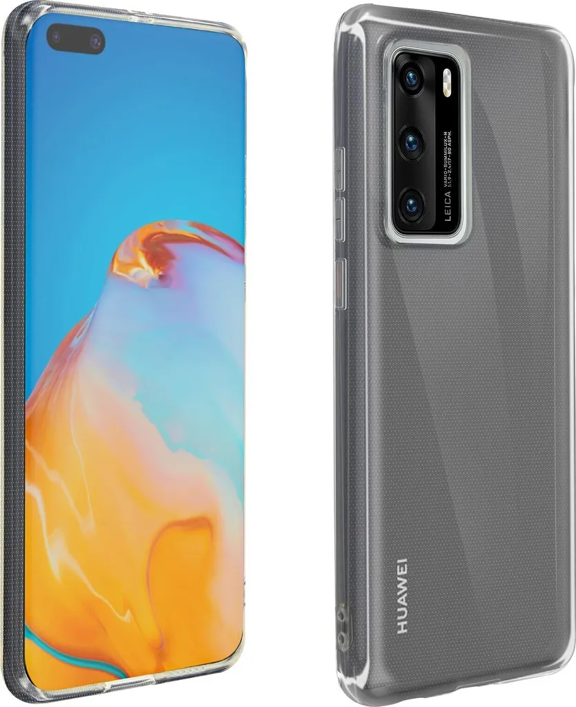 Cover Huawei P40 Avizar Silicone Gel: Grip e Trasparenza 100%