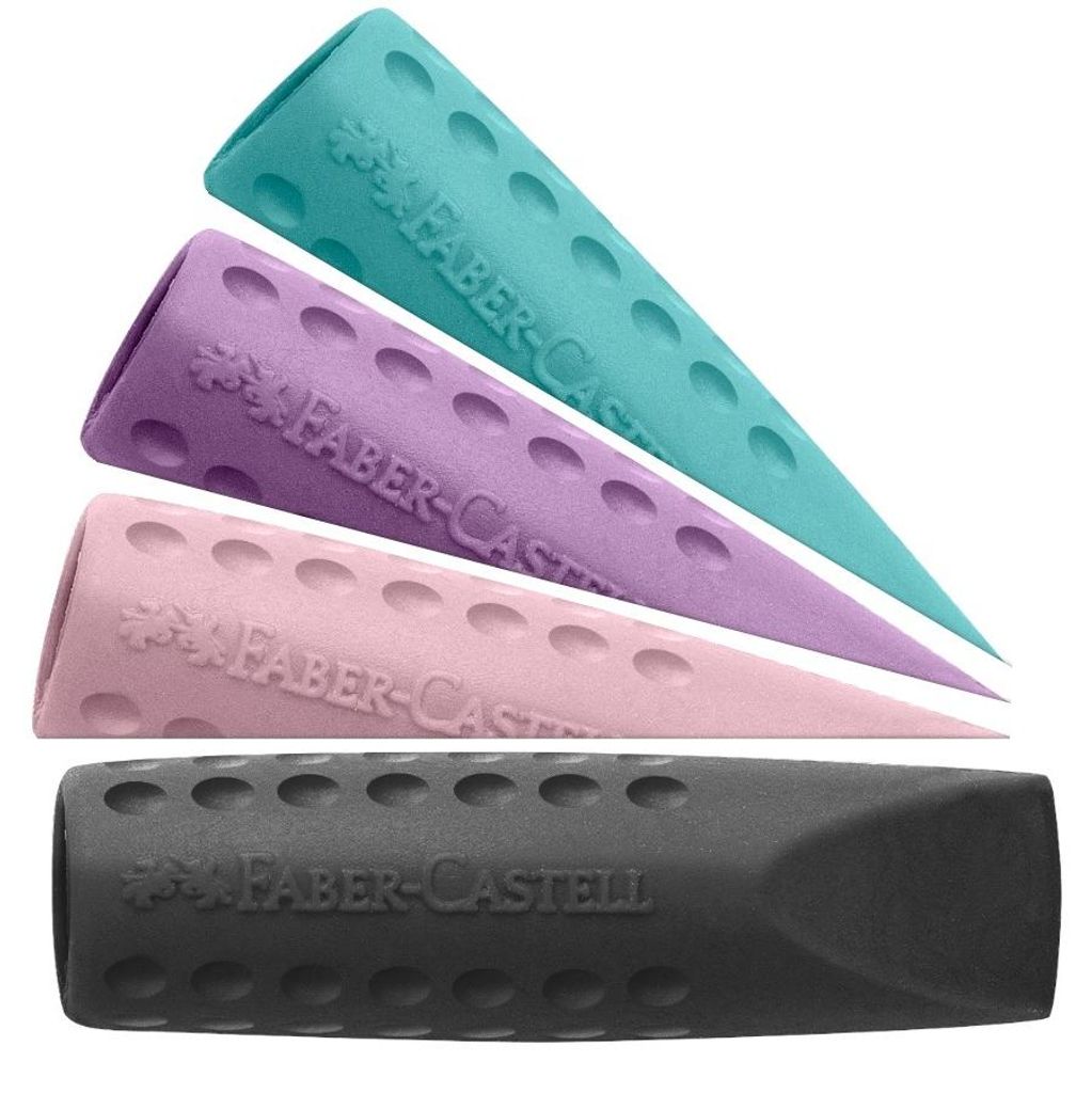 FABER-CASTELL Rad. Grip 2001 eraser cap RollOn colours Produktbild 