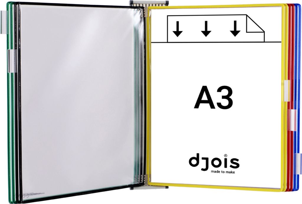 tarifold t-display Wandsichttafelsystem Metall DIN A3