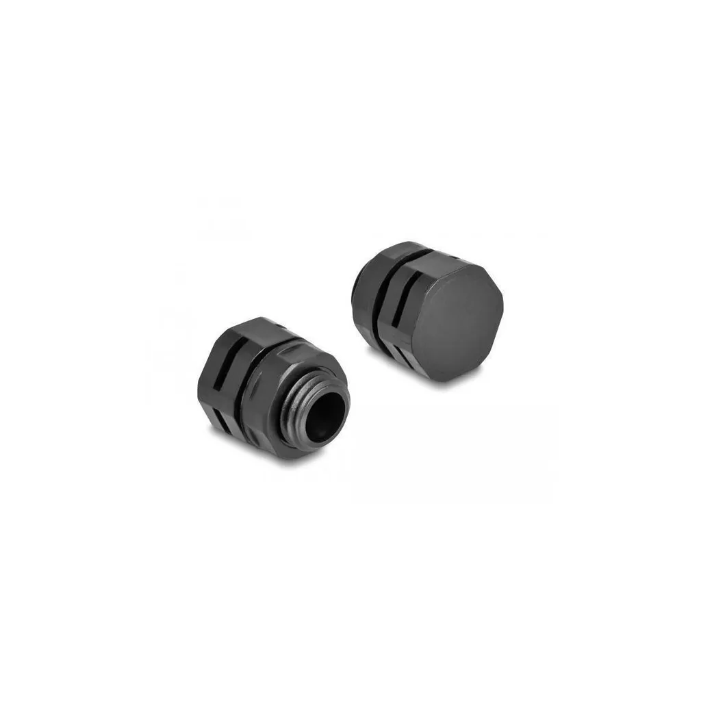 DELOCK elemento di equalizzazione della pressione M12 nero 2 pezzi - 3