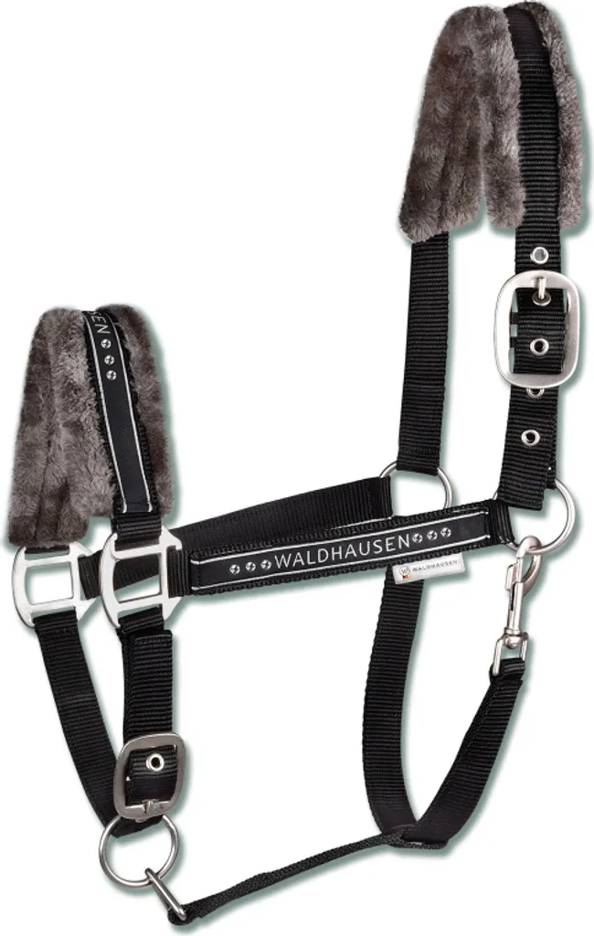 Waldhausen Elegante Halter Argento Pieno: Eleganza Argento per Cavalli