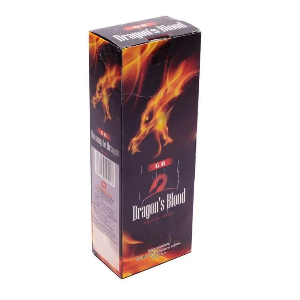 Räucherstäbchen Drachenblut 6eckige Verpackung -- 20 g