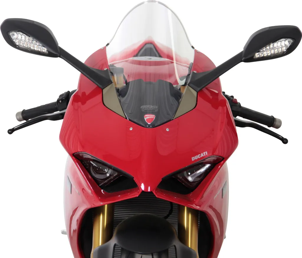 Bulle Double Courbure MRA Racing R Ducati Panigale V2 V4 S Transparente