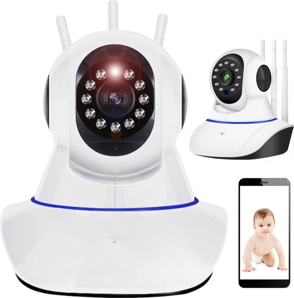 Kamera Inteligentna Niania 360° Sterowana Telefonem Zdjęcie produktu 