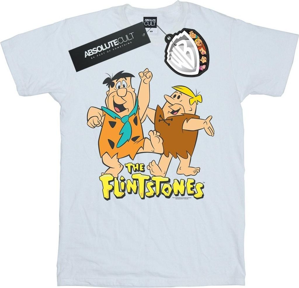 The Flintstones - T-Shirt für Herren BI25282 (S) (Weiß)