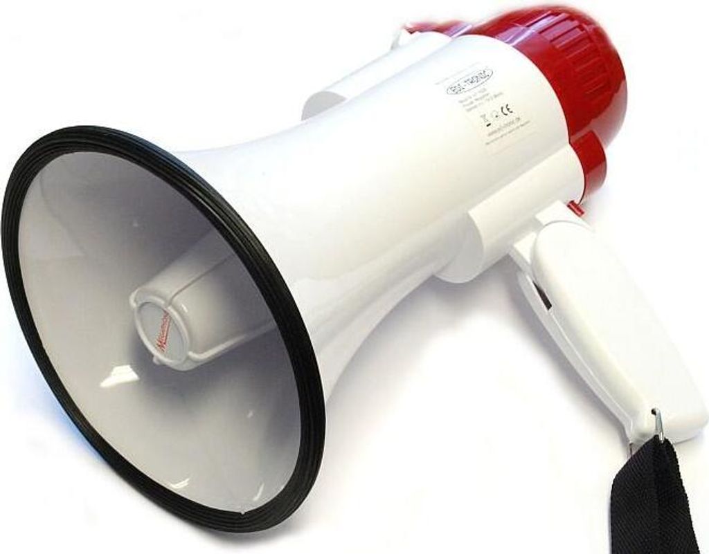 Megaphon Megaphone Megafon 10W mit Aufnahme HY1002B Produktbild 