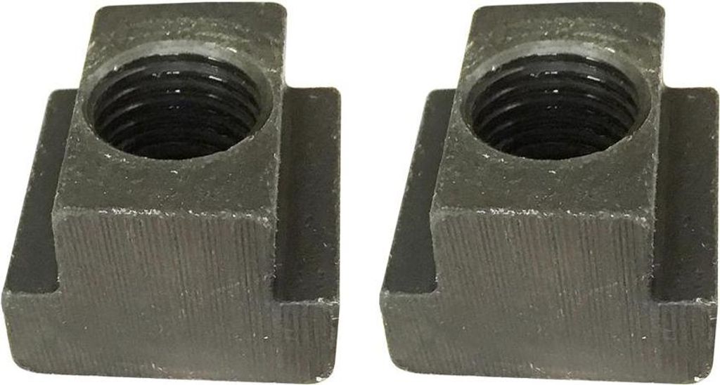 2x T-Nutensteine für Nutenplatte Fräser 1/2"-13 Gewinde